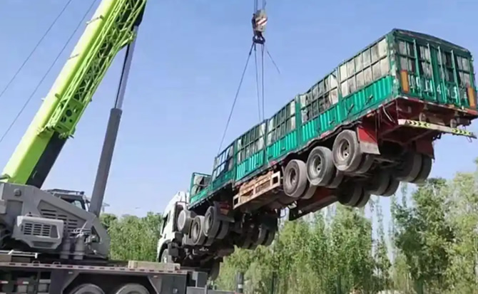 沈阳道路脱困救援案例